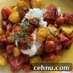 tomato confit appetizer