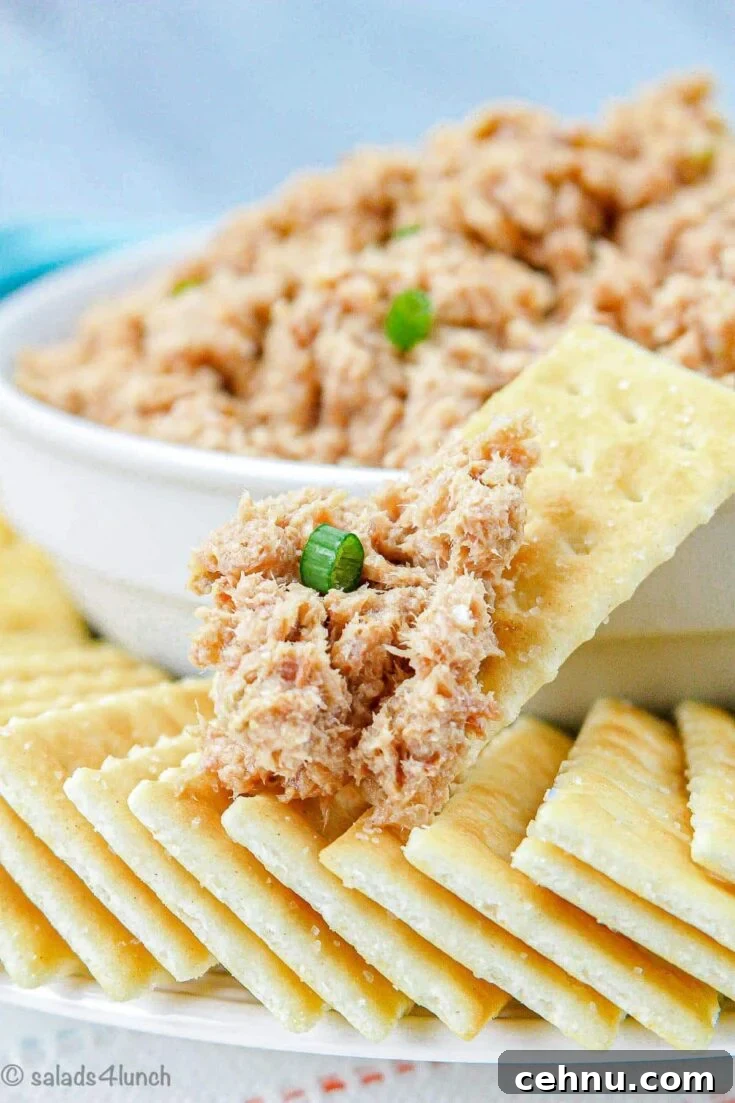 Traditional deviled ham salad