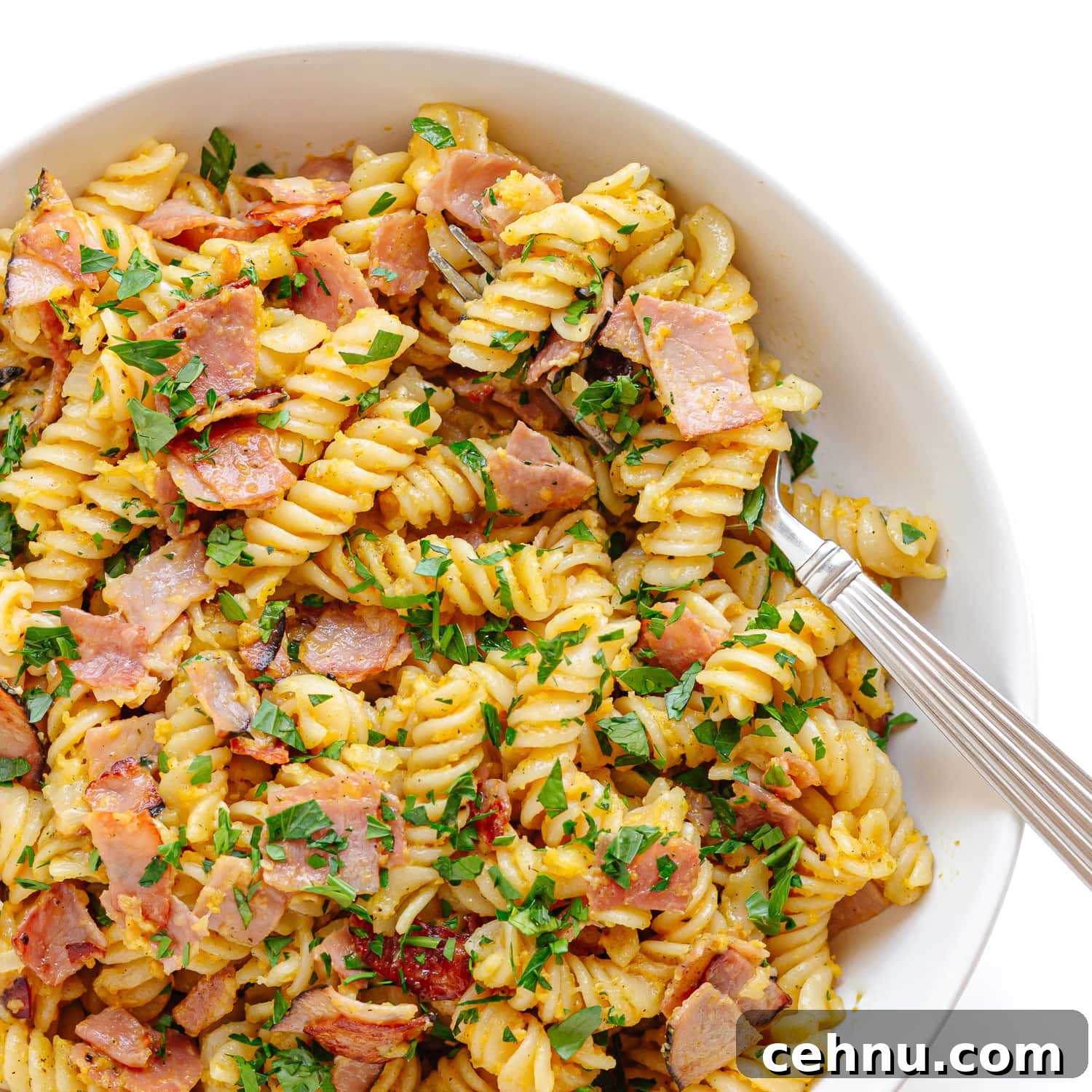 Schinkennudeln ham and egg pasta