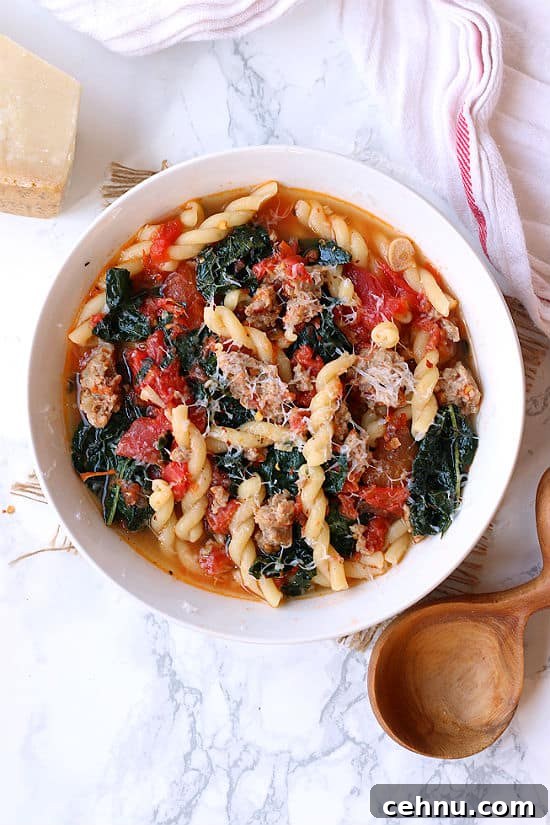 Quick and Easy Italian Sausage Soup