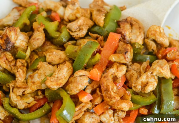 Make ahead freezer meal chicken fajitas