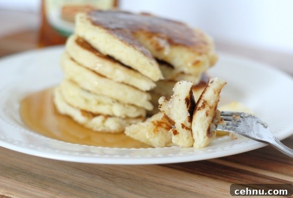Fluffy Buttermilk Pancakes
