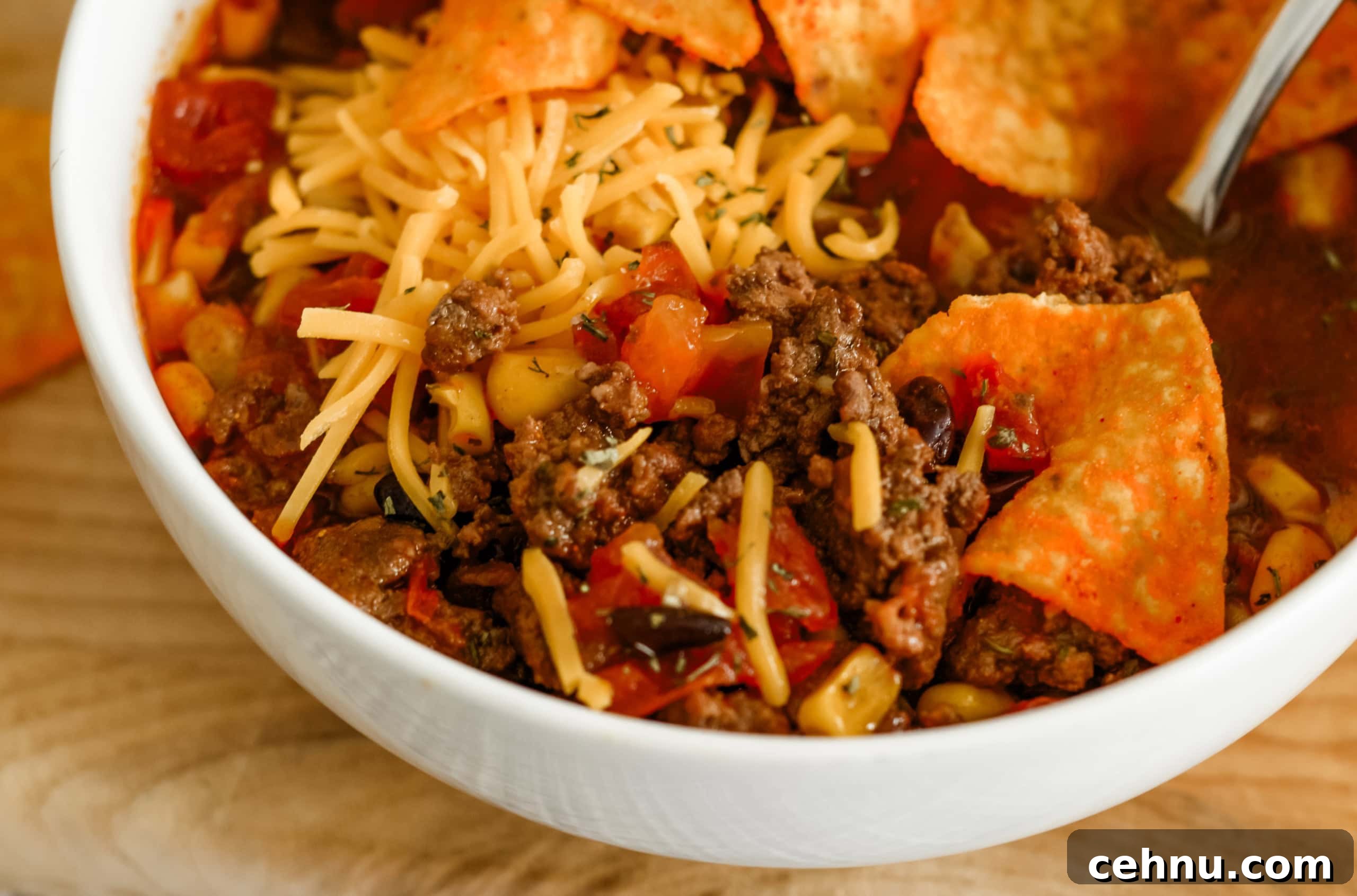 Slow Cooker Beef Taco Soup