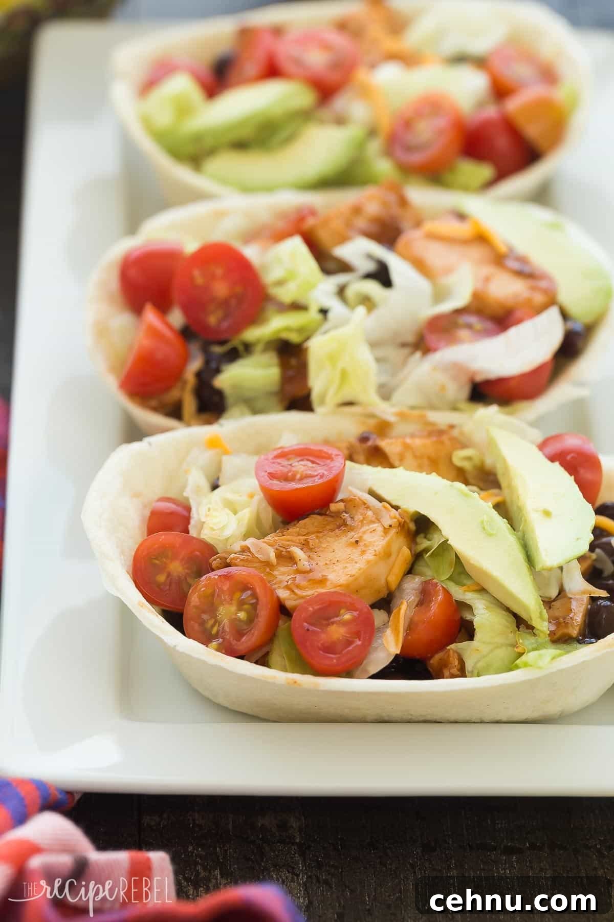 BBQ Chicken Taco Bowls