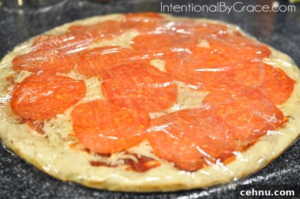 Homemade Frozen Pizza