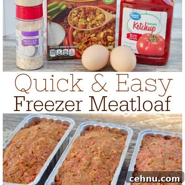 Freezer Meatloaf