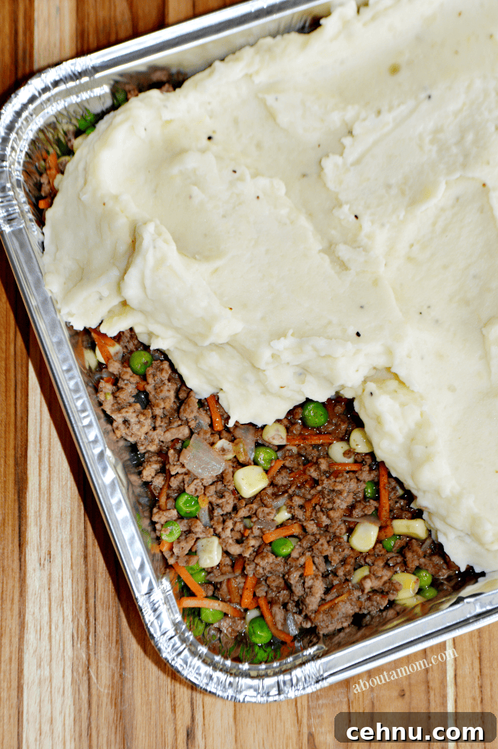 Freezer Friendly Shepherd's Pie