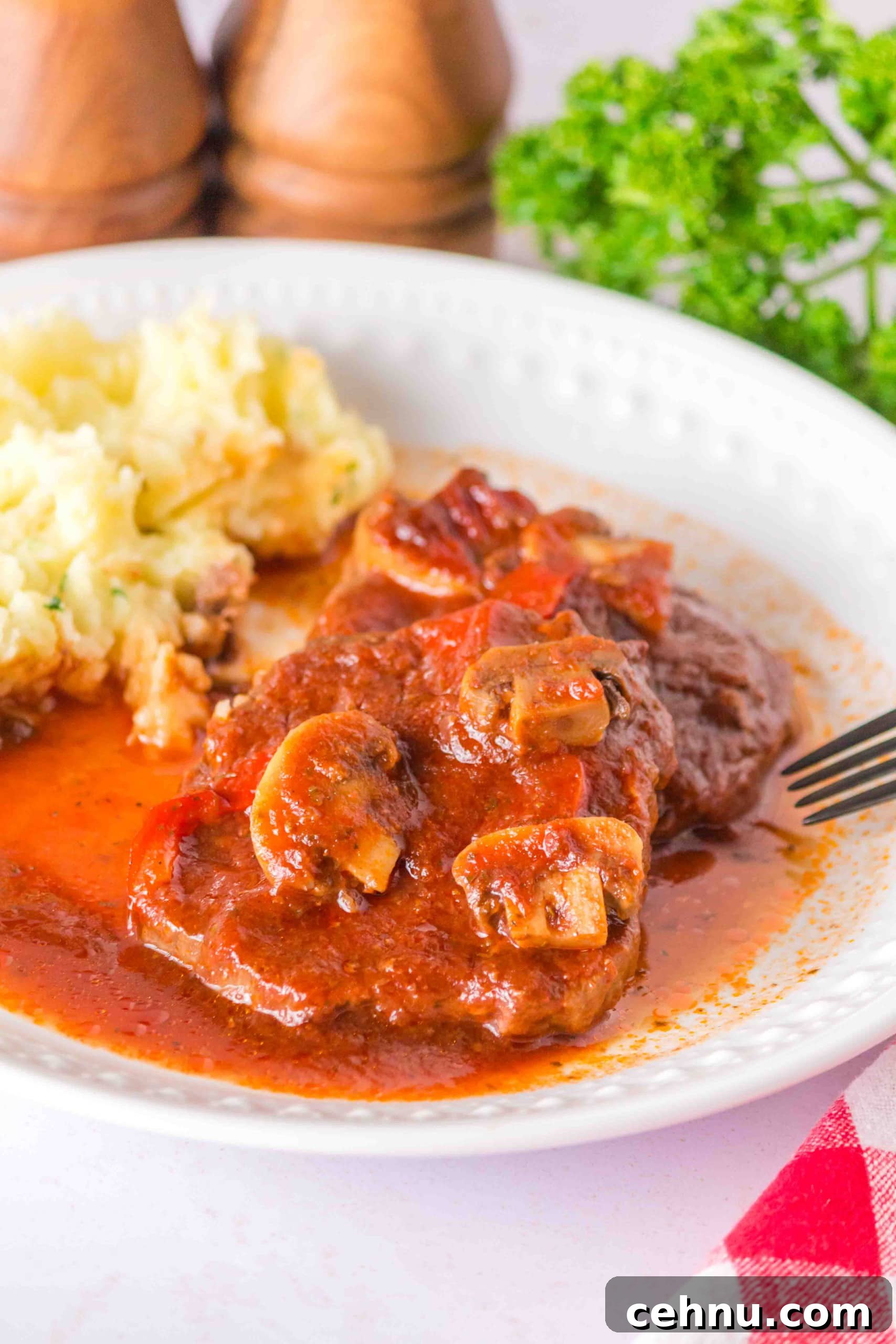 Slow Cooker Italian Steaks