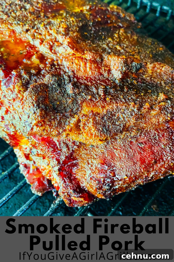 Smoked Pulled Pork with Fireball Cinnamon Whiskey Glaze 10 img 25389 13