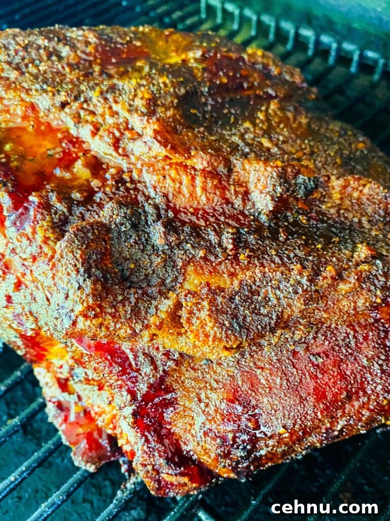 Smoked Pulled Pork with Fireball Cinnamon Whiskey Glaze 6 Smoked Fireball Pulled Pork