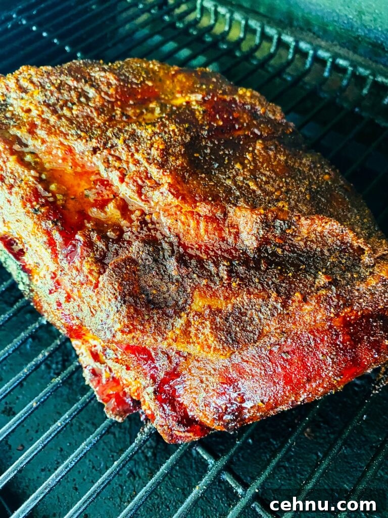 Smoked Pulled Pork with Fireball Cinnamon Whiskey Glaze 7 Smoked Fireball Pulled Pork