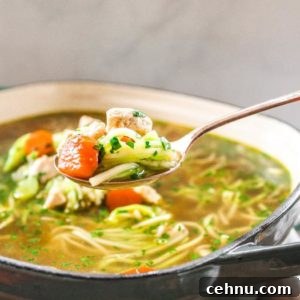 Chicken Zoodle Soup