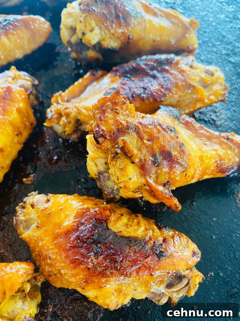 Griddle-Crisped Lemon Pepper Chicken Wings 7 Griddle Lemon Pepper Wings
