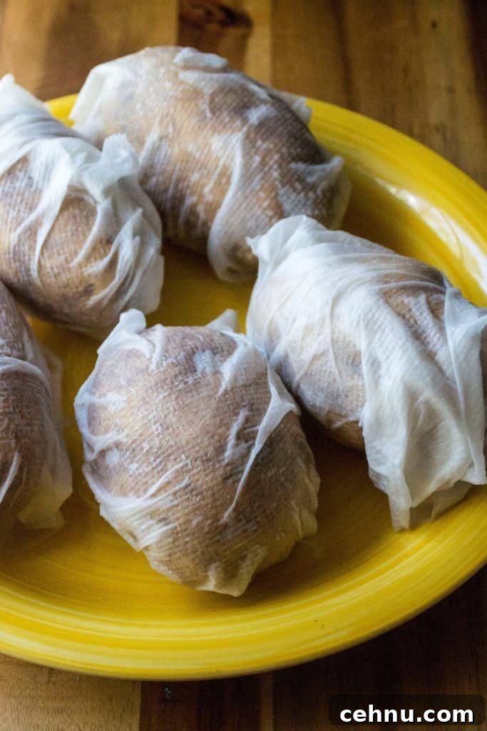 How to Make Twice-Baked Potatoes: Microwave to Oven 3 Wrapped potatoes for quick microwave baking