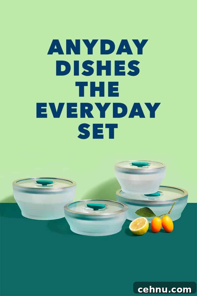 The Anyday Everyday Set on a green background.