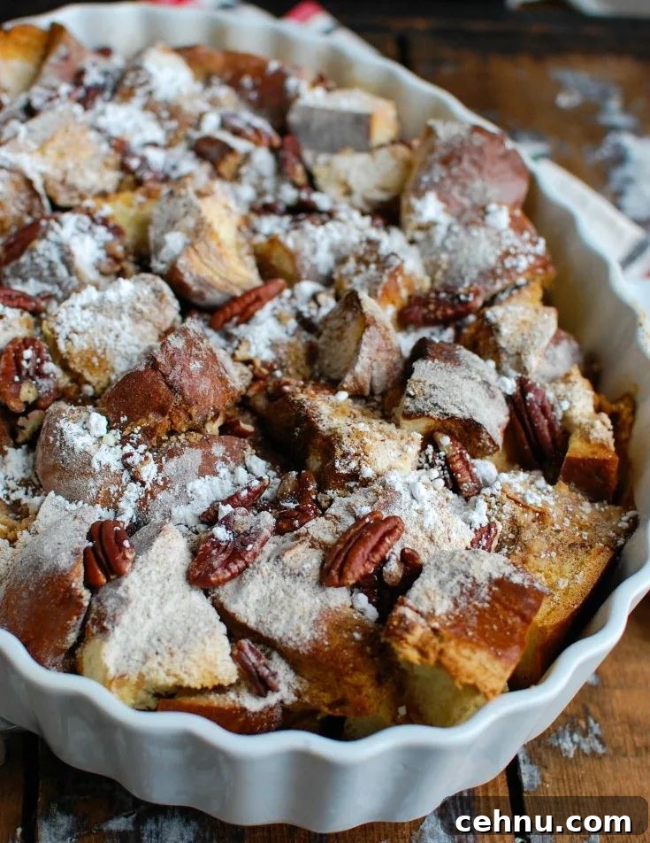 gingerbread French Toast casserole