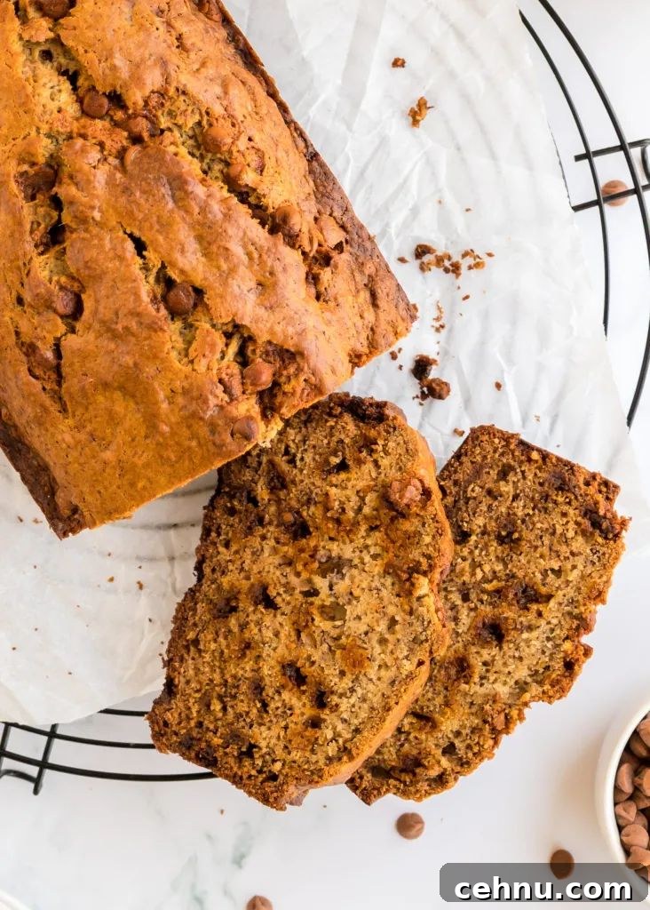 cinnamon banana bread