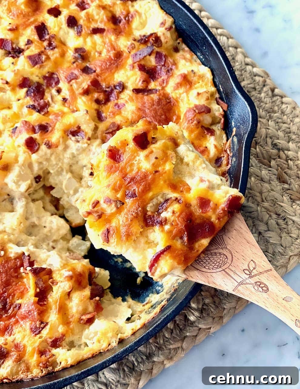 loaded hashbrown casseroles