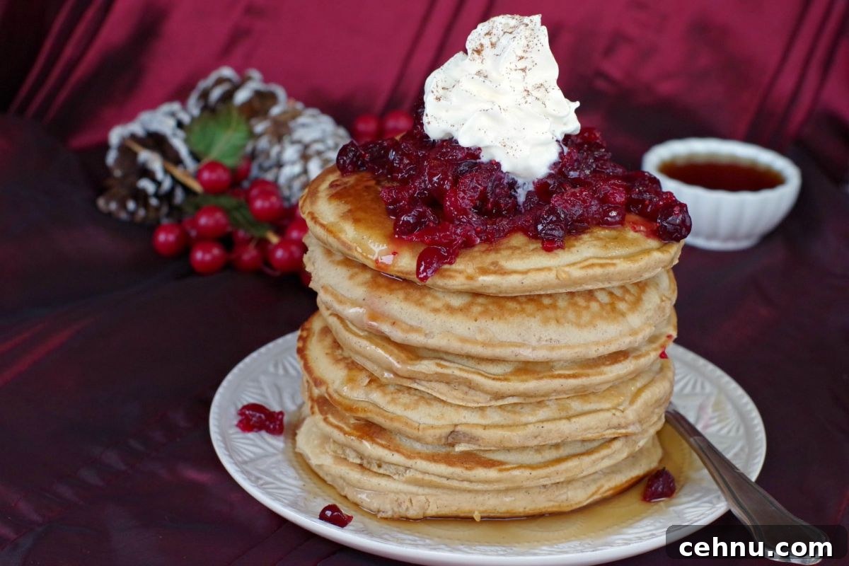 gingerbread pancakes