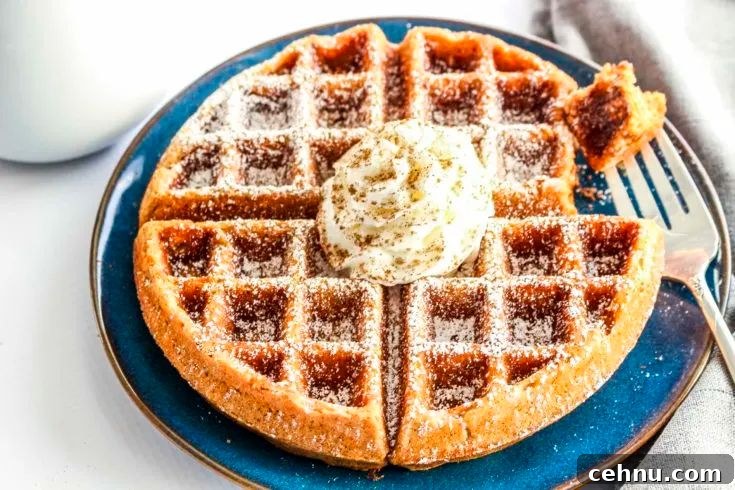 gingerbread waffles