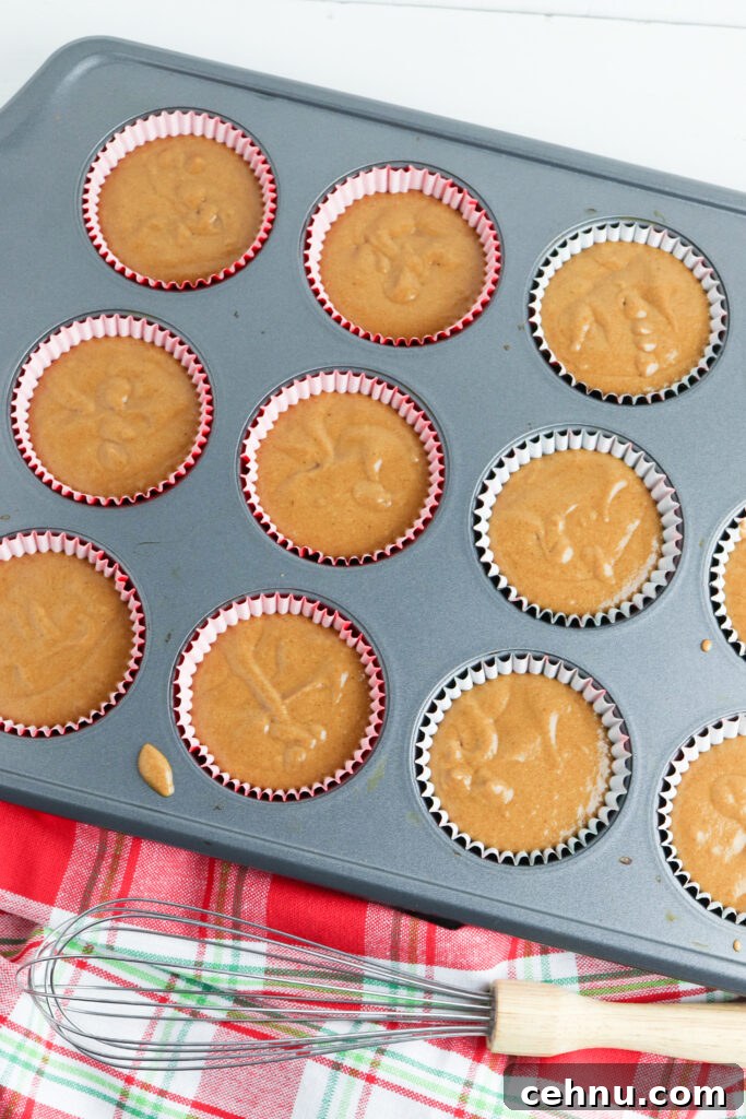 Serving platter with muffins