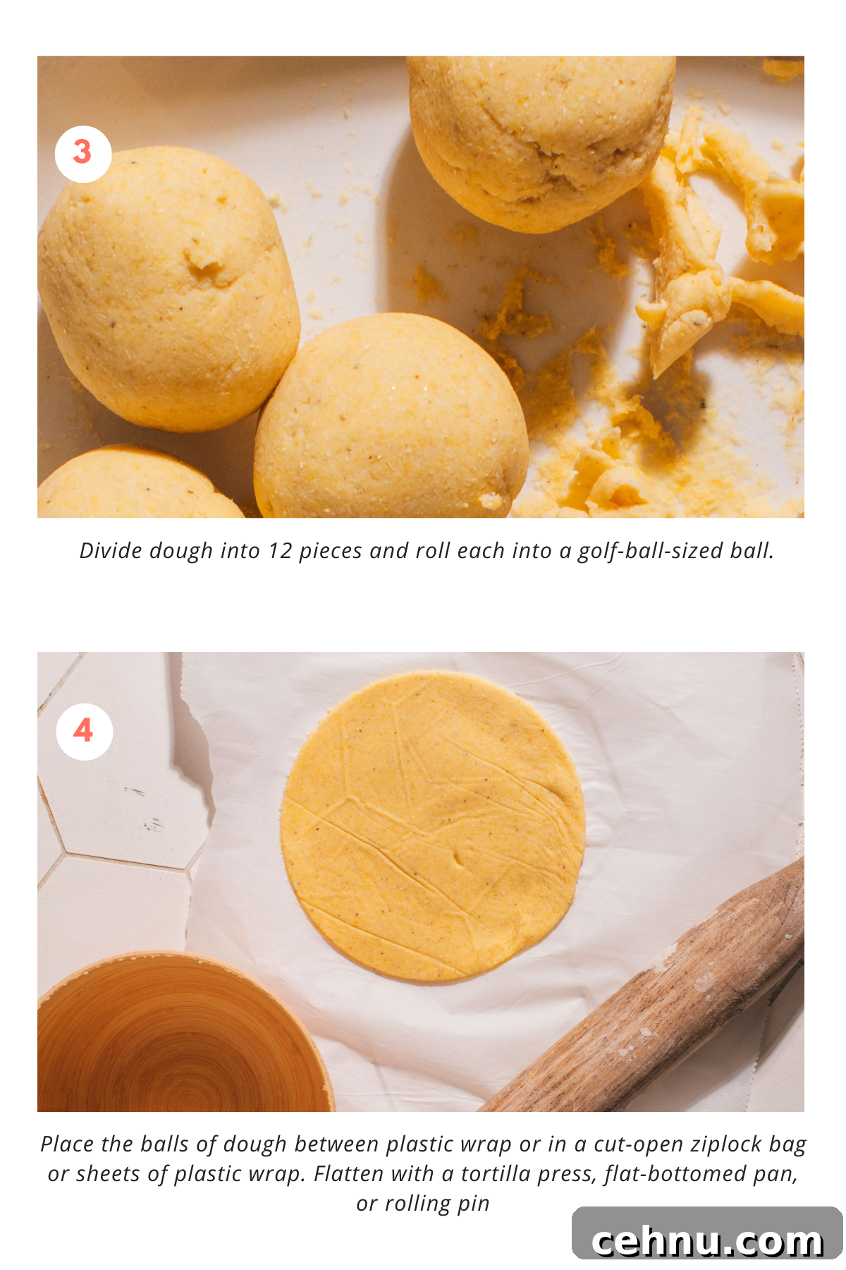 corn tortillas steps 2