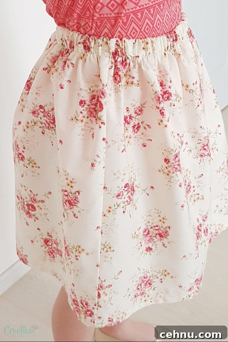 How to Sew an Elastic-Waist Skirt 8 Elastic waist skirt