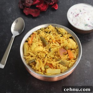 Veg biryani in pressure cooker