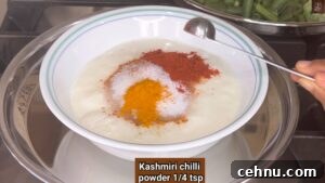 Pressure Cooker Vegetable Biryani Recipe 14 Prepared curd masala