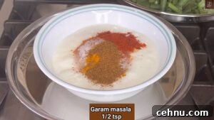 Pressure Cooker Vegetable Biryani Recipe 15 Biryani marination mixture