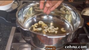 Pressure Cooker Vegetable Biryani Recipe 21 Saute spices for biryani