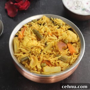 Pressure Cooker Vegetable Biryani Recipe 5 One pot vegetable biryani