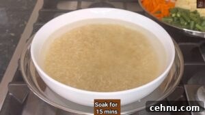 Pressure Cooker Vegetable Biryani Recipe 9 Drained rice for biryani