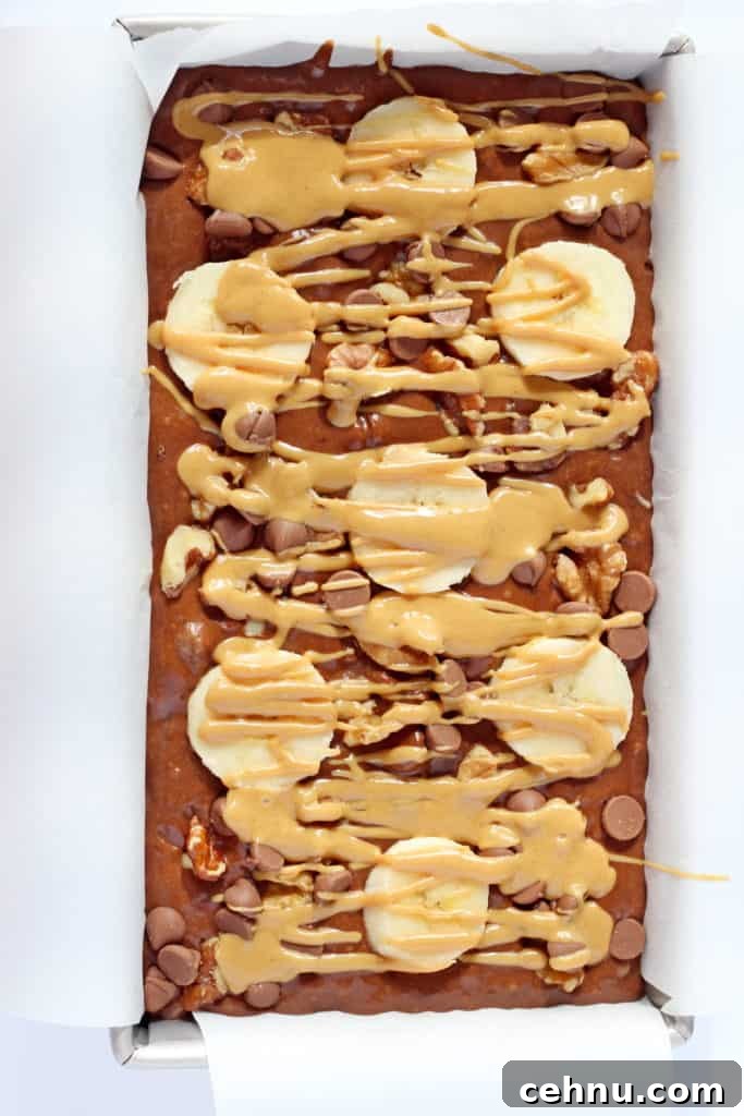 Chocolate Chip Banana Bread with Pears 4 chocolate banana bread