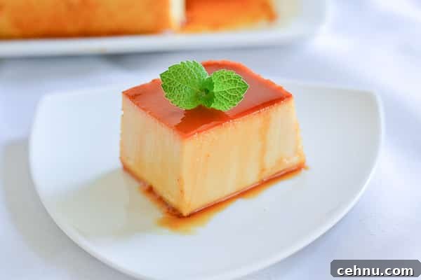 Top 10 Favorite Filipino Desserts - Leche Flan with Cream Cheese
