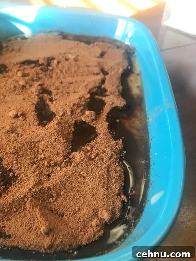 Chocolate Cobbler Layers