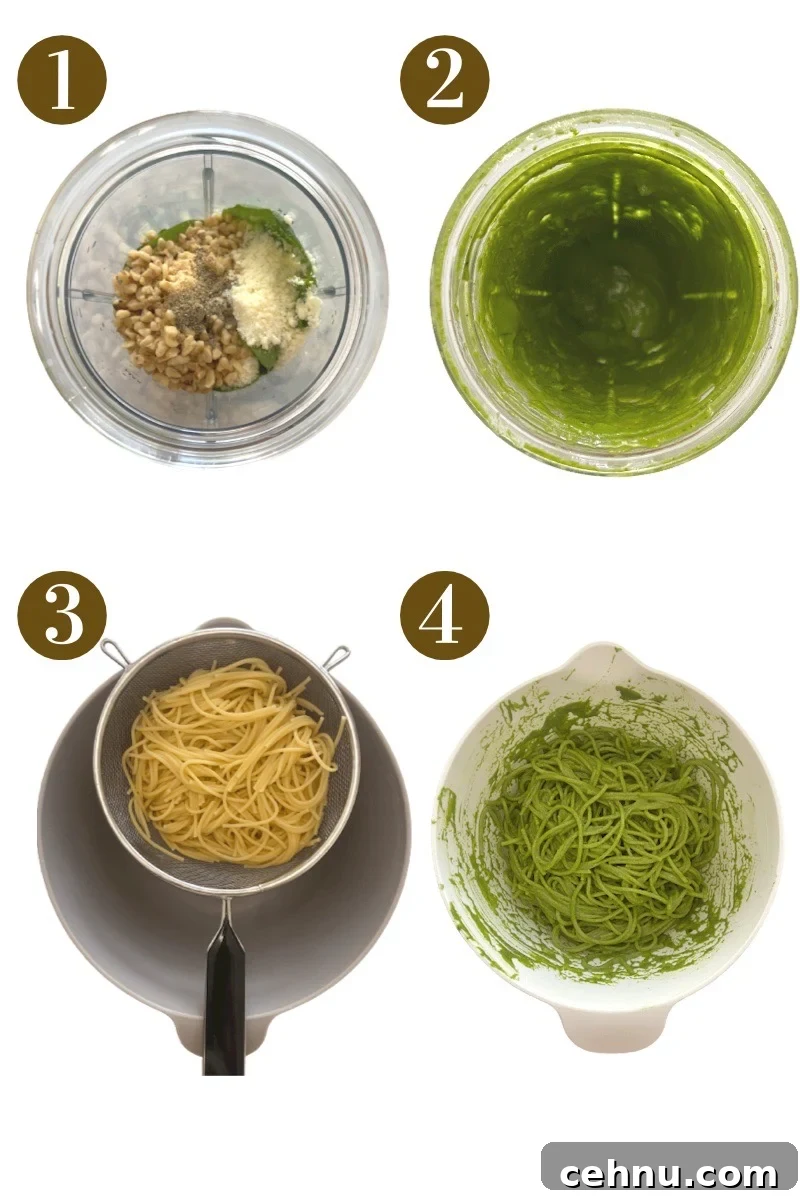 Hulk-Inspired Spinach Pesto Pasta Recipe 6 Steps to make hulk pasta