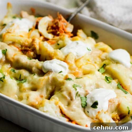 Low Carb Buffalo Chicken Casserole Recipe