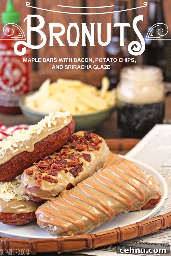 Bronuts Maple Bars | From SugarHero.com