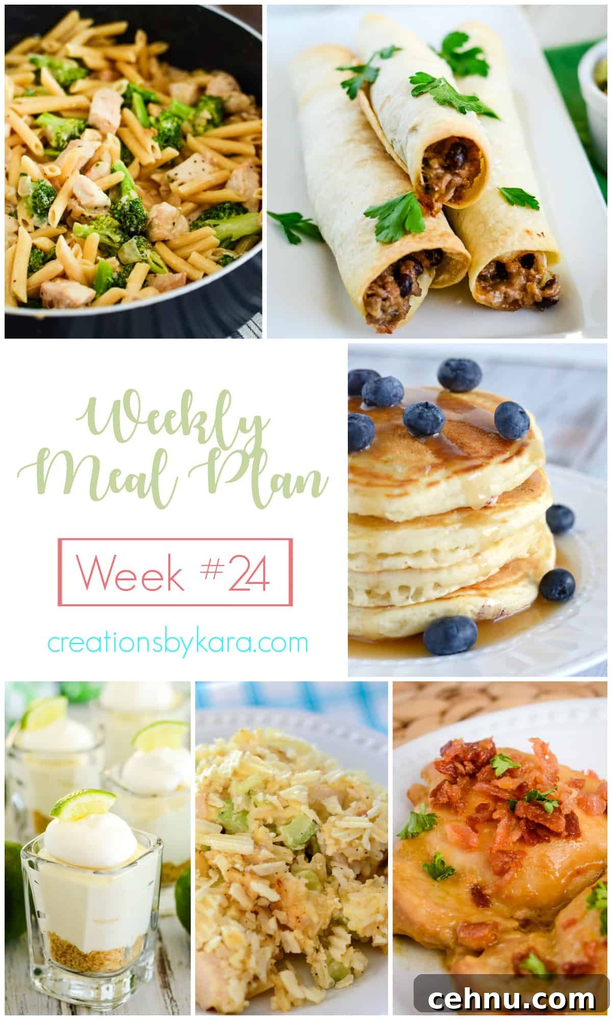 meal plan #24 collage
