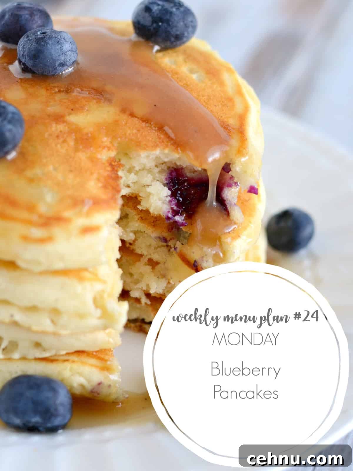 blueberry pancakes