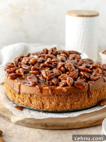 Pecan pie cheesecake