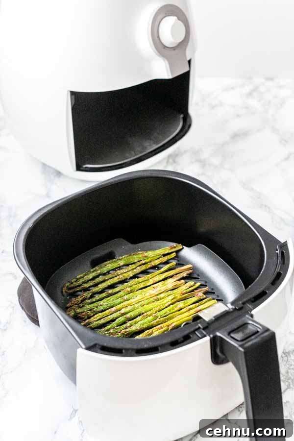 Stored asparagus slices on a plate