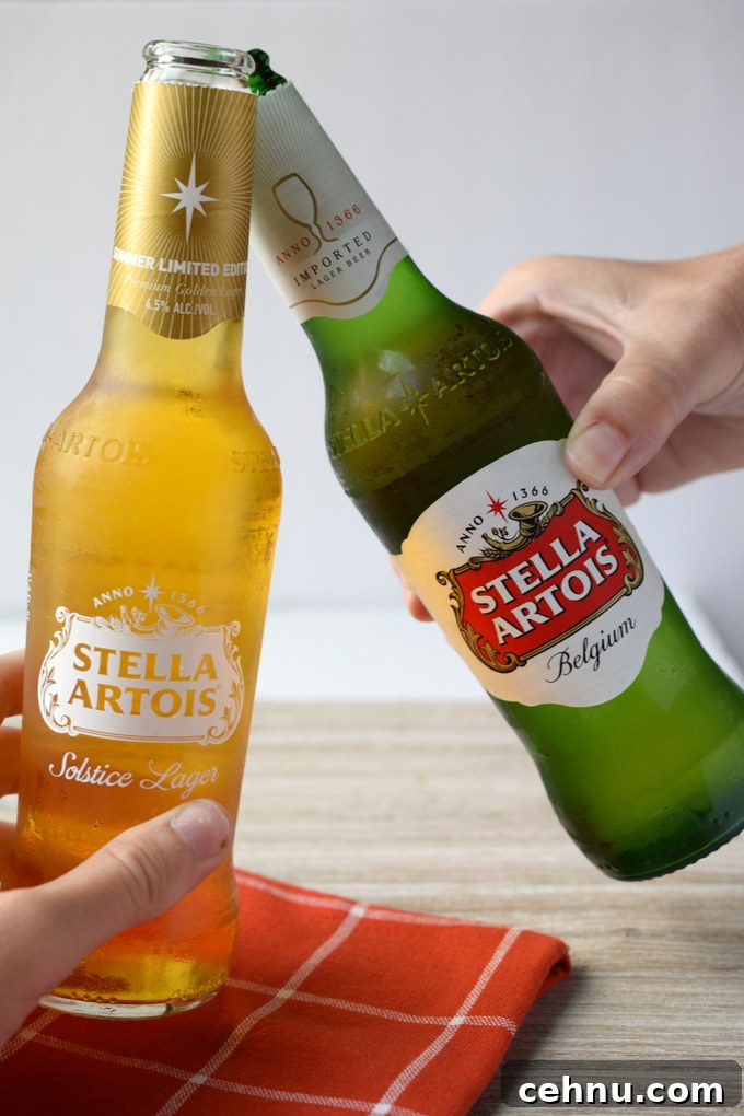Stella Artois Beer Skillet Image