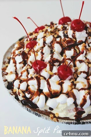 banana split cream pie recipe