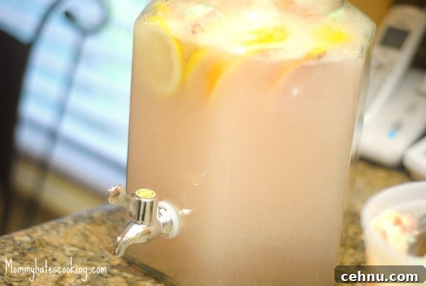 sherbert punch drink