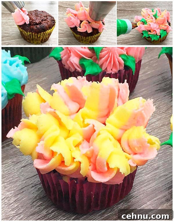Russian Piping Tips Tutorial- Step By Step