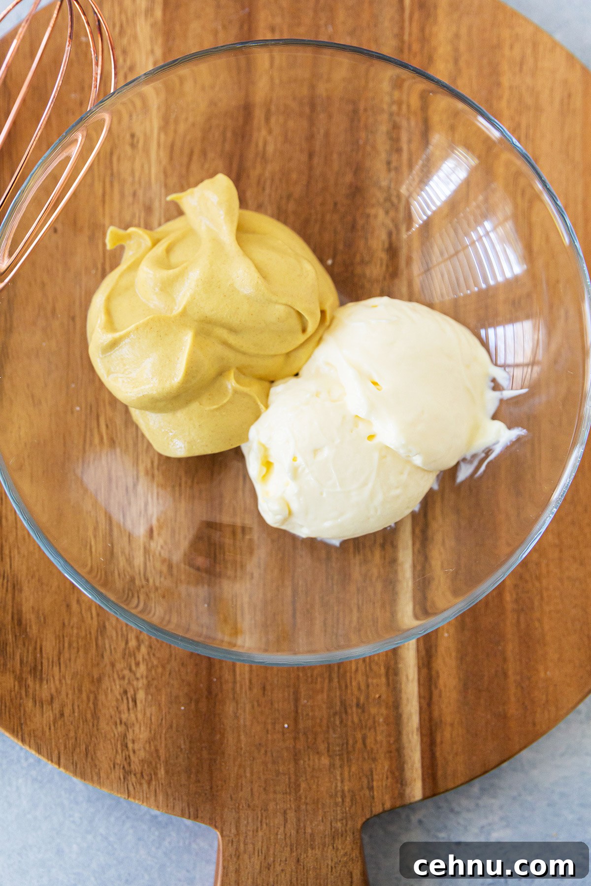 Dijon Mustard and Mayonnaise