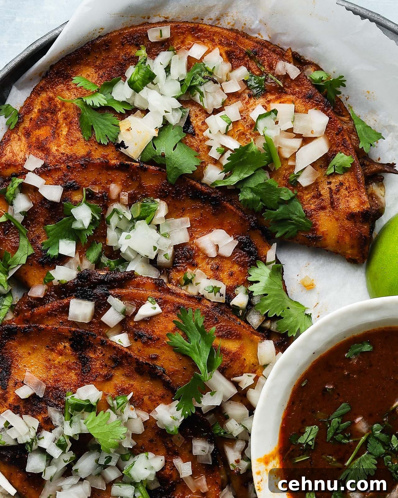 How to Make Beef Birria Tacos with Dipping Consommé 4 Birria Tacos