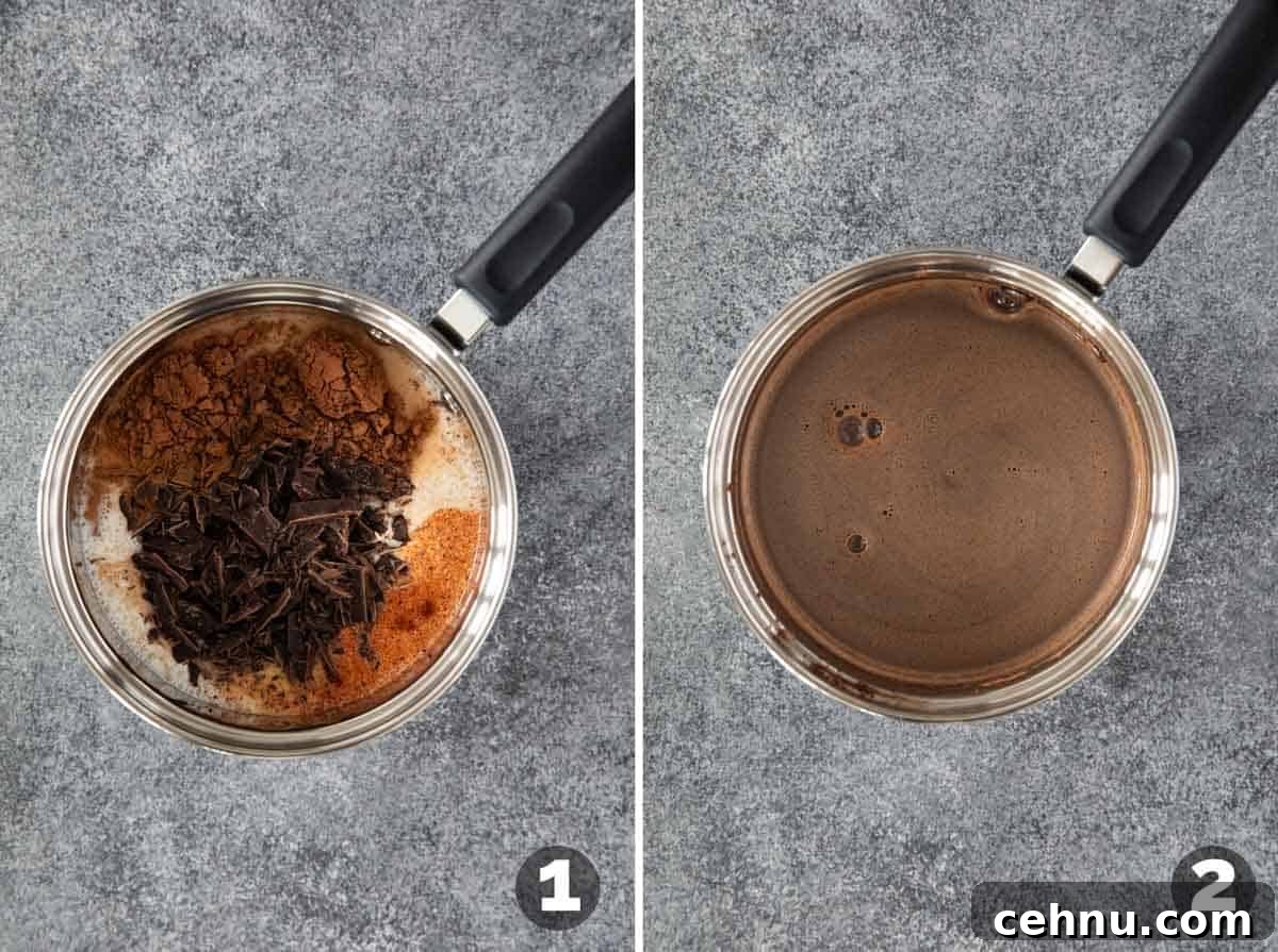 How to Make Authentic Mexican Hot Chocolate 4 Steps for making Mexican hot chocolate.